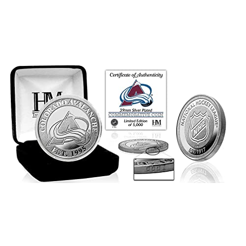 Highland Mint Colorado Avalanche NHL Commemorative Coin (39mm) Münze von Highland Mint