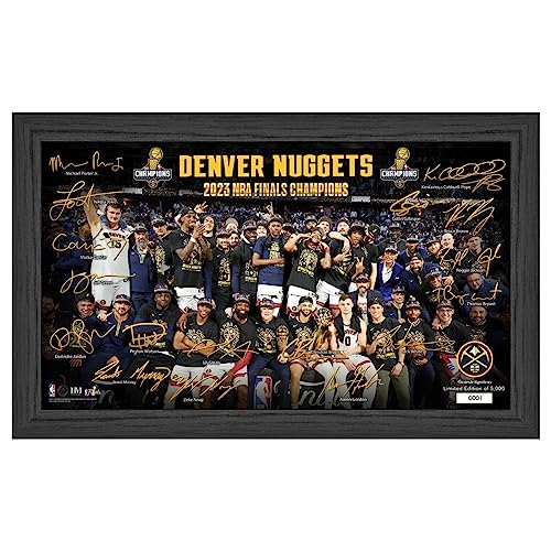 Highland Mint Denver Nuggets 2023 NBA Champions Signature Celebration Bild von Highland Mint