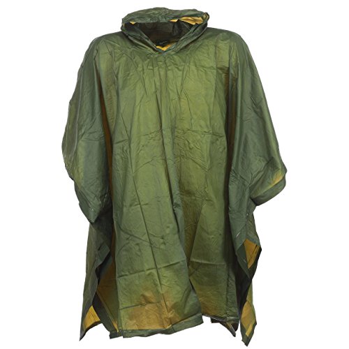 Highlander Herren Regenponcho, olivgrün, one Size von Highlander