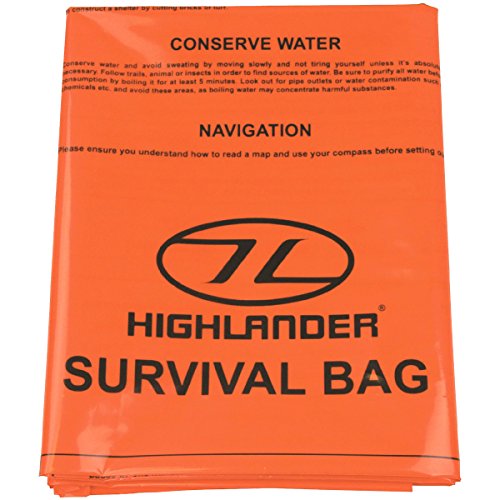 Highlander Notfallplane/-sack mit Survival Tipps, CS036 von Highlander