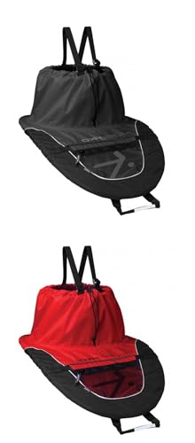 Hiko Trek Bungee ION PU Spritzdecke Spritzschutz Spritzrock Kajakschutz, Farbe:rot, Größe:C87 von Hiko