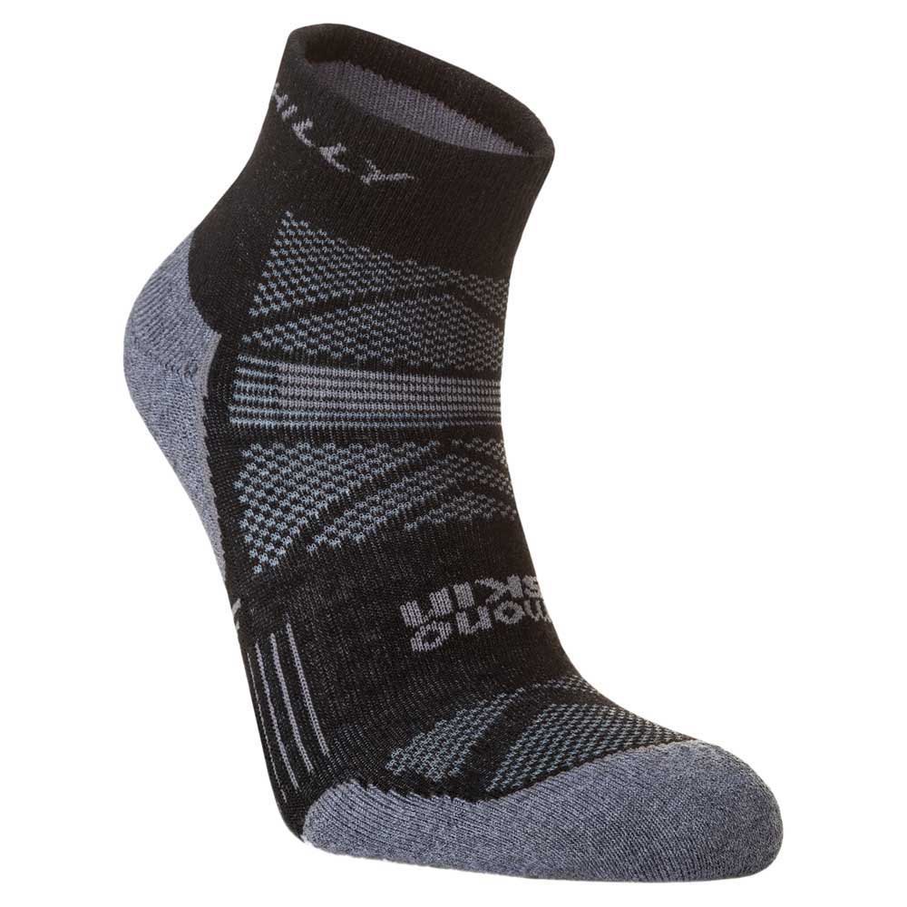 Hilly Socks Supreme Anklet Med Short Socks Schwarz EU 43-46 Mann von Hilly Socks