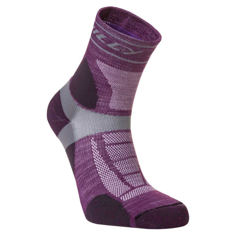 Hilly Socks Trail Anklet Med Short Socks Lila EU 43-46 Mann von Hilly Socks