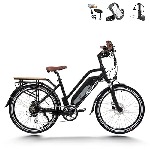 Himiway City Pedelec E-Bike mit 250W Motor für Damen & Herren,26 Zoll Elektrisches City Bike mit 36V 18,2Ah 655Wh Akku,Elektrofahrrad von Himiway