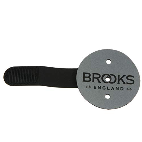 Brooks Taschenanhänger Revlective Patch, Grau, 80908001 von Hiplok
