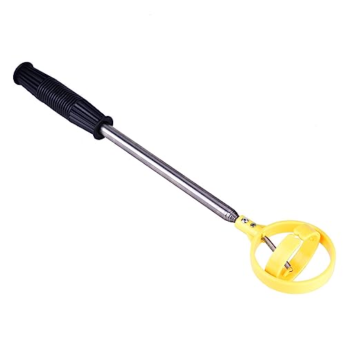 Hiraith 2 Farben Praktischer Golf-Picker, Teleskop-Antennen-Ball-Pick-up-Werkzeug, Gerät, Retriever-Schaufel (Gelb) von Hiraith