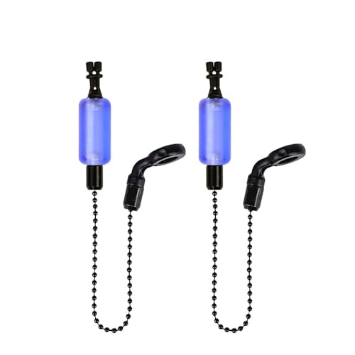 Hirisi Tackle Karpfen Swinger Mit Bissanzeiger Abnehmbare HüLse 6 Farben Einzeln Verpackt LäNgenverstellung (FBA-Blue-2) von Hirisi Tackle
