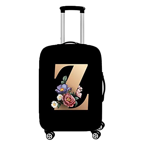 Hiseng Elastisch Kofferhülle Kofferschutzhülle Gepäck Cover Reisekoffer Hülle Koffer Schutzhülle Luggage Cover Waschbarer Kofferüberzug (L (26-28inch),Z) von Hiseng