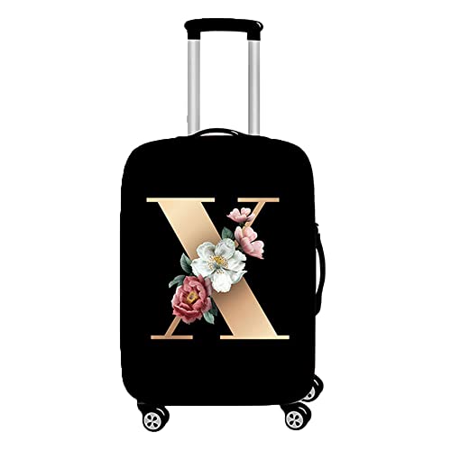 Hiseng Elastisch Kofferhülle Kofferschutzhülle Gepäck Cover Reisekoffer Hülle Koffer Schutzhülle Luggage Cover Waschbarer Kofferüberzug (XL (30-32inch),X) von Hiseng