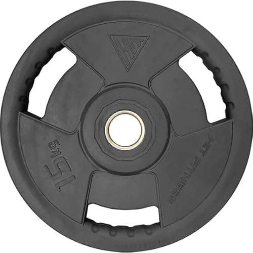 Hit Fitness Rubber Radial Olympic Weight Discs | 20kg von Hit Fitness