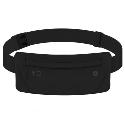 Laufgürtel Handy wasserdichte,Sport Wasserdicht Bauchtasche,GürteltaschePolyestergewebe,Wasserdicht,Ultraleicht,Verschleißfest,Hüfttasche Für Sport, Laufen, Wandern, Joggen, Fitness (Schwarz) von Hnonoxy