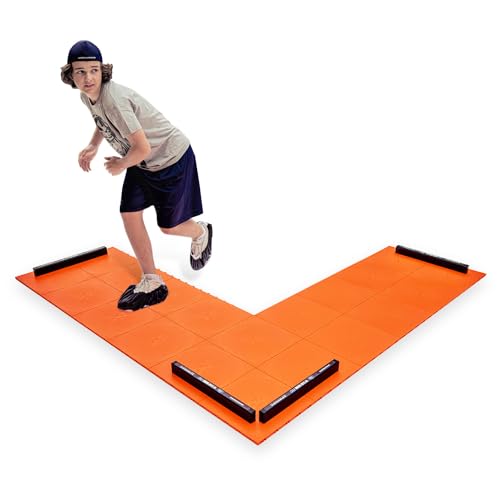 Hockey Revolution Slideboard PRO - Workout Slide Board Training Equipment for Hockey, Skating, Tennis, Running, Skiing - Adjustable Length - Used by the Pros/Cardio Workout - Easy to Use and Store von Hockey Revolution