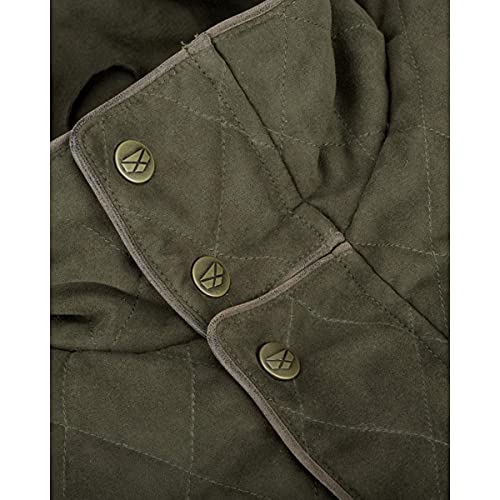 Hoggs of Fife Thornhill Quilted Jacket Loden von Hoggs of Fife