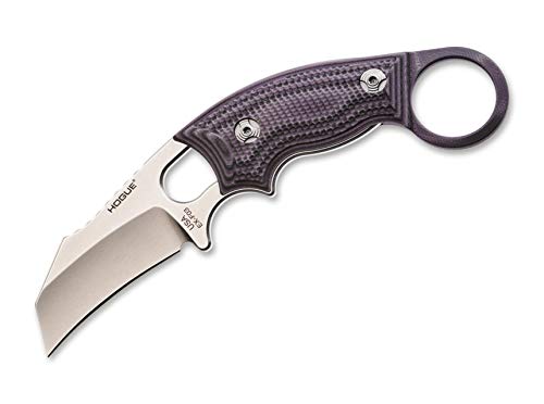 Hogue Unisex – Erwachsene EX-F03 Hawkbill G-Mascus Purple Feststehendes Messer, violett, 5.7 von Hogue