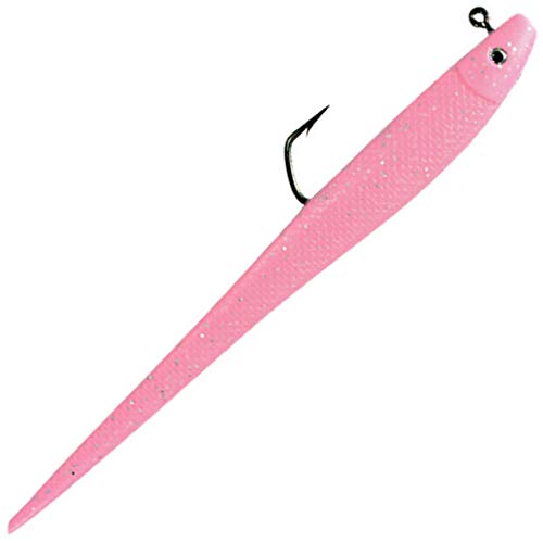 Hogy Pro Tail EEL 23cm - Gummiköder zum Meeresangeln, Gummifisch für Dorsche & Heilbutts, Meeresköder für Norwegen & Island, Gewicht:150g, Farbe:pink von Hogy