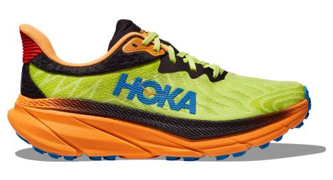 hoka challenger 7 trailrunning schuhe gelb orange schwarz herren von Hoka One One