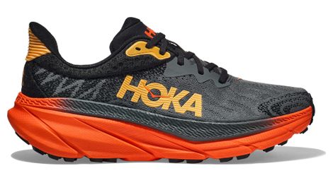 hoka challenger atr 7 trailrunning schuhe schwarz orange von Hoka One One