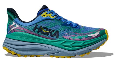 hoka one one stinson 7 trailrunning schuhe blau grun manner von Hoka One One