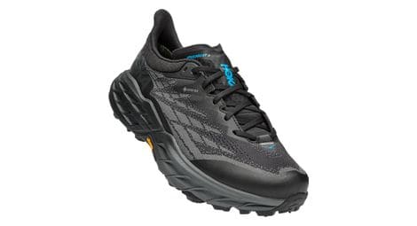 hoka speedgoat 5 gtx spike trail running schuh schwarz von Hoka One One