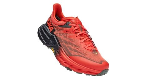 hoka speedgoat 5 gtx trail running schuh rot von Hoka One One