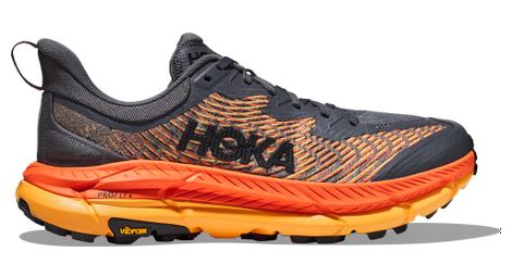 trailrunning schuhe hoka mafate speed 4 schwarz orange von Hoka One One