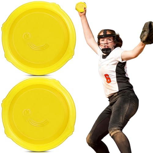 Hollowfly Fastpitch Softball-Spinner, 30,5 cm, Softball-Trainingsgerät, Pitcher, Überhandwerfer, Trainingshilfe für Sport, Softbälle, Übung, Top Collegiate-Programm, 2 Stück von Hollowfly
