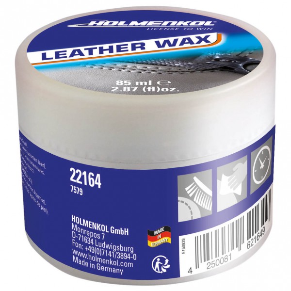 Holmenkol - Leather Wax - Schuhpflege Gr 85 ml von Holmenkol