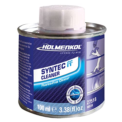 Holmenkol Syntec FF Cleaner fluorfreier Spezialreiniger und Wachsentferner für Skiwachs 100 ml von Holmenkol