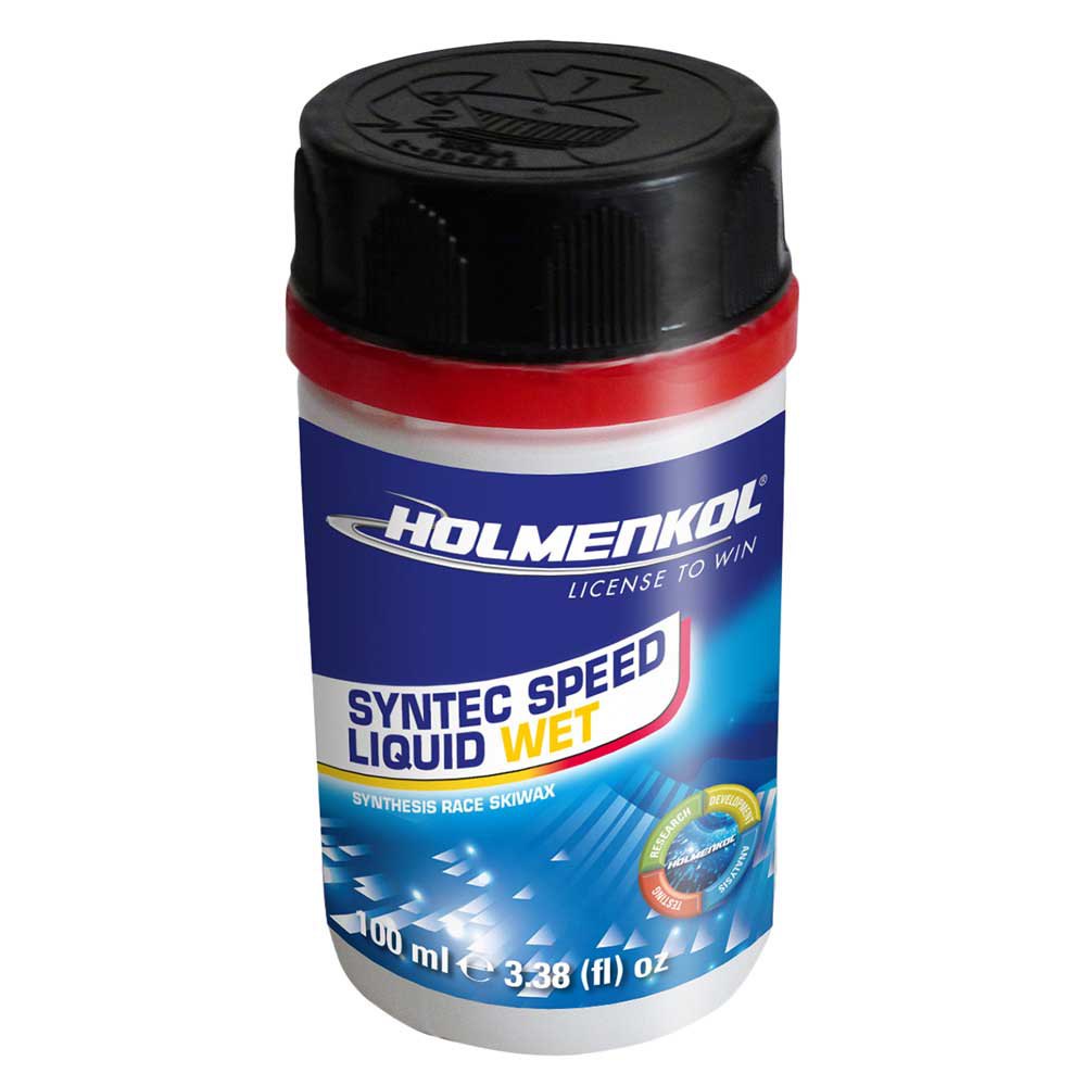 Holmenkol Syntec Speed Wet 0°c/-6°c Liquid Wax 100ml Mehrfarbig von Holmenkol