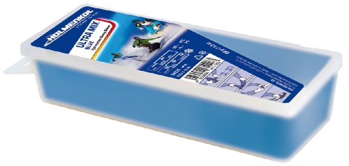 Holmenkol Unisex – Erwachsene Ultramix Blue Skiwachs, blau, 150 g von Holmenkol