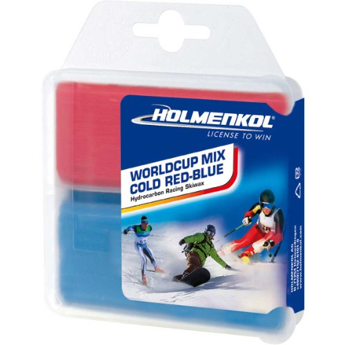 Holmenkol Worldcup Mix Cold red-Blue 2X 35g von Holmenkol