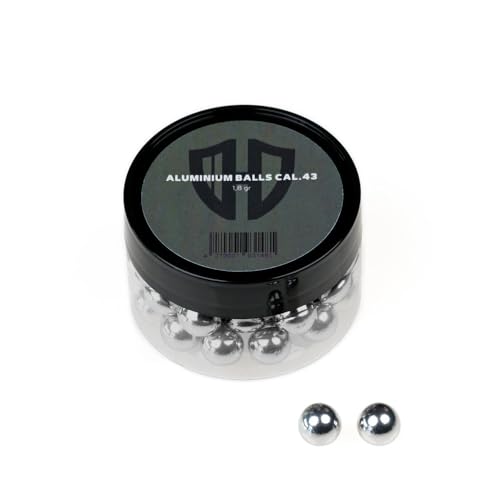 Exclusive Alu Balls | Glasbrecherkugeln | 1,8gr | Cal 0.43 Größe 50 von HomeDefence-24