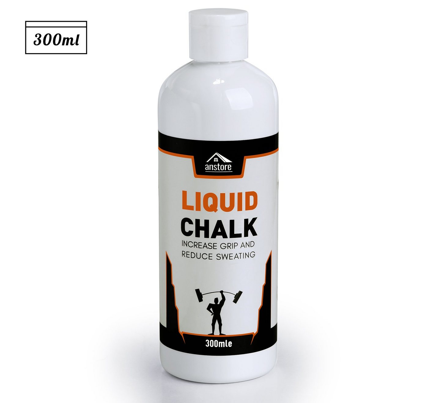 Homewit Chalkbag Liquid Chalk Flüssiges Magnesia Flüssigkreide Sportkreide (Set, 1-tlg., 300ml), für maximalen Grip beim Sport -zum Bouldern Klettern Turnen von Homewit