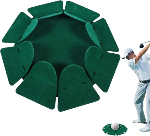 Hominas Golf Putting Cup, Golf Putter Training Cup Grünes Tragbares Putting Cup Trainingsgerät für Innen und Außenbereich Hominas Golf Putting Cup, Golf Putter Training Cup Grünes Tragbares Putting Cup Trainingsgerät für Innen und Außenbereich von Hominas