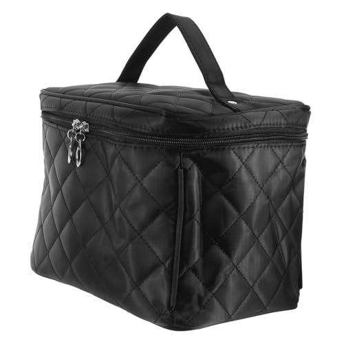 Homoyoyo Faltbare Kosmetiktasche mit Spiegel Wasserfester Großer Kulturbeutel mit Reißverschluss Multifunktionale Reise Toiletry Bag für Frauen Platzsparend und Robust für Koffer und von Homoyoyo