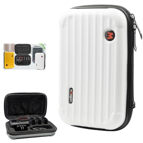 Honbobo Ace Pro/Ace Tragetasche kompatibel mit Insta360 Ace/Insta360 Ace Pro Tasche Hardshell Case Schutztasche Zubehör (White) von Honbobo
