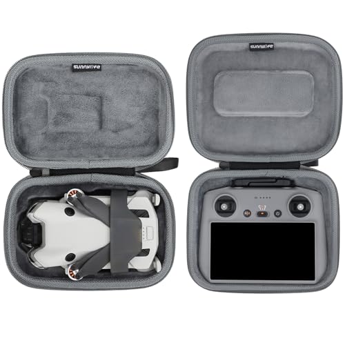 Honbobo Mini 4 Pro Tasche+RC2 Tasche Tragetasche Aufbewahrungstasche Schutzhülle Drohne Fernsteuerung Tasche kompatibel mit DJI Mini 4 Pro von Honbobo