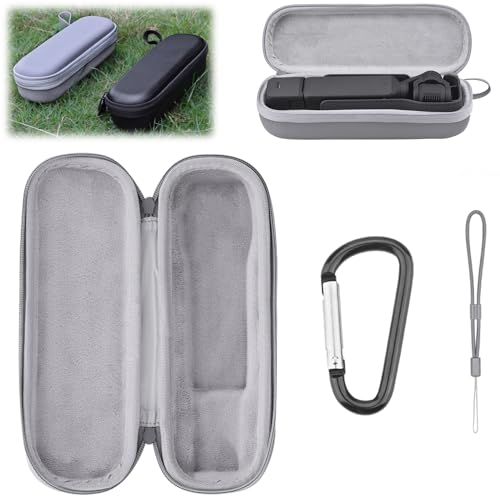 Honbobo Osmo Pocket 3 Tragbare Tasche kompatibel mit DJI Osmo Pocket 3 Schutztasche Tragetasche Pocket 3 Schutz Tasche Zubehör (Grey) von Honbobo