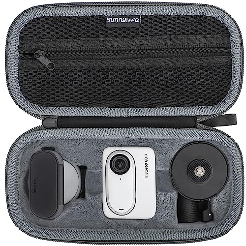 Honbobo Tasche Case kompatibel mit Insta360 GO 3 GO3 Kamera Aufbewahrungstasche Schutz Tasche Zubehör kompatibel mit Insta360 GO 3 von Honbobo