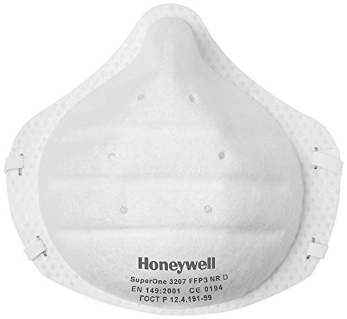 Honeywell 30 Stück Box FFP3 Schutzmaske SuperOne 3207 - ohne Ausatemventil - Produktneuheit von Honeywell
