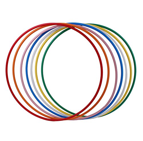 hoopomania® Hula Hoop Rohling, HDPE-20mm, Weiss (milchig), Durchmesser 100cm von hoopomania