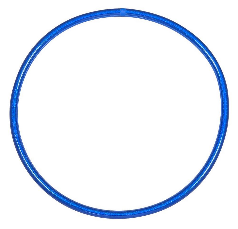 Hoopomania Hula-Hoop-Reifen Hologramm Hula Hoop Reifen, Blau Ø90cm von Hoopomania