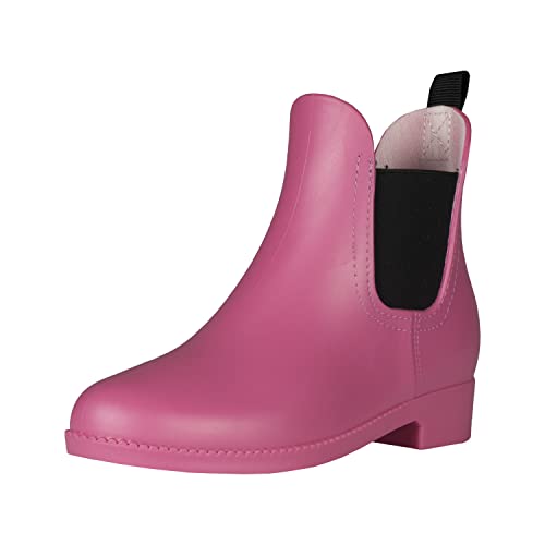 Jodhpur PVC Reitstiefel Junior/Unisex rosa Größe 29 von Horka