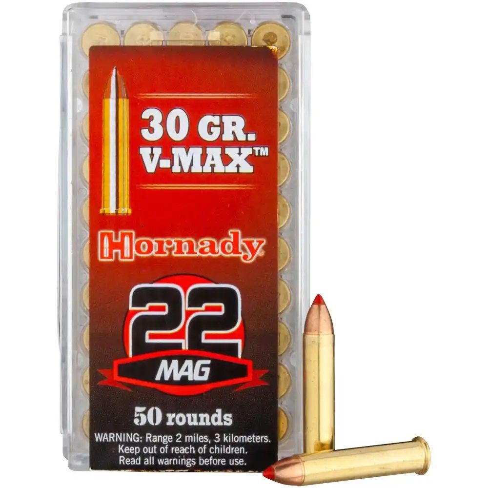 Hornady .22 WMR V-Max 30grs, 50 Schuss von Hornady