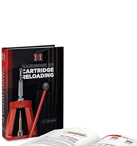 Hornady Reloading Manual – 11th Edition Handbook of Cartridge Reloading (2021), mit 1.000 Seiten mit Datenladen, Techniken und Bullet Informationen – alle Fähigkeitsstufen, Hardcover von TESTEL