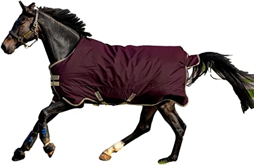 Horseware Amigo Hero Ripstop Lite 0g - Fig/Navy & Tan von Horseware