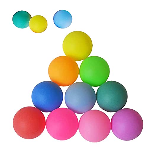 30 Stück 40mm Premium Tischtennisbälle, Mischfarben Tischtennis-Bälle, Trainings Ping Pong-Bälle, Tischtennisbälle Spaß Bälle Training, Wird Verwendet, um Tischtennis zu Trainieren (Zufällige Farbe) von Hoshisea