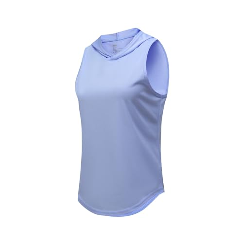 Hotfiary Workout Tank Tops für Frauen Ärmellose Hoodies Weste Athletic Sweatshirt Gym Yoga Kapuzenshirts Tops von Hotfiary