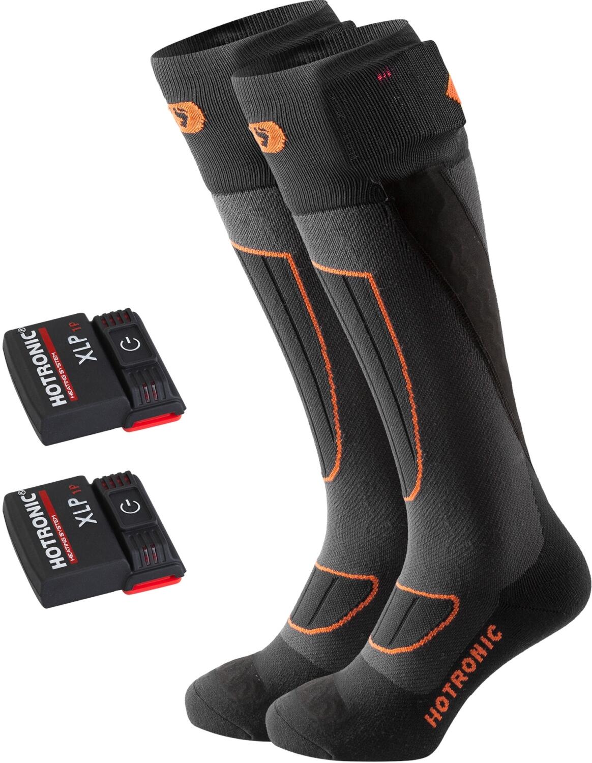Hotronic Heat Socks Set XLP 1P Surround Comfort (39.0 - 41.0, anthrazit/orange) von Hotronic