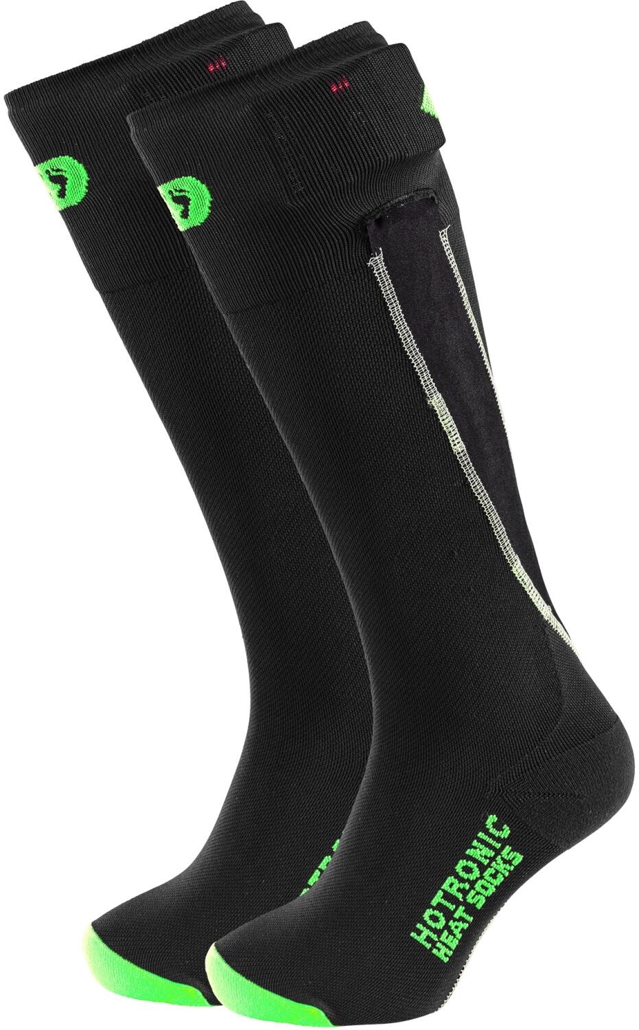 Hotronic Heat Socks Surround Thin (42.0 - 44.0, schwarz/grün, 1 Paar) von Hotronic